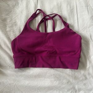 Lululemon Athletica Berry Strappy Sports Bra